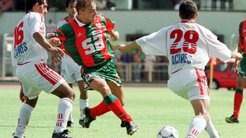 Primeiro encontro das duas equipas na I Liga foi em 1999. O jogo terminou empatado 0-0. Foto Arquivo/DN