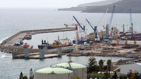 O Porto do Caniçal movimentou&nbsp;91,5% das mercadorias chegadas por mar em 2019.