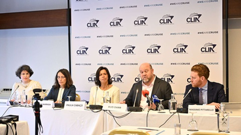 Casino Park HOtel acolheu uma conferência de imprensa no âmbito da Cimeira Europeia da Cruise Lines International Association (CLIA)