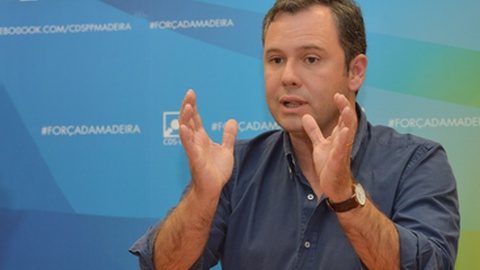 Líder do CDS-Madeira, Rui Barreto.&nbsp;