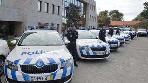 Cerimónia de entrega de novas viaturas à PSP&nbsp;