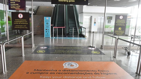 Em Junho preparava-se para a reabertura do Aeroporto. É de prever que os números da actividade económica melhorem nos próximos meses.&nbsp; &nbsp;Foto Rui Silva/Aspress