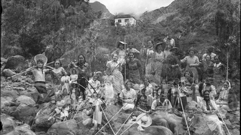 Uma das fotografias que integram a exposição.&nbsp;