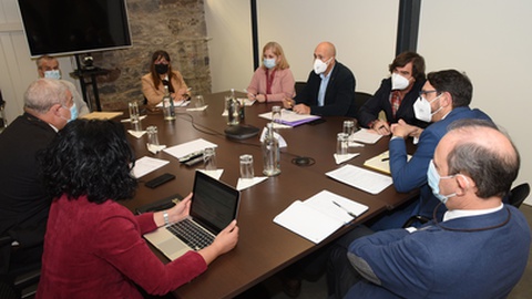 Fotografia da reunião realizada ontem.&nbsp; &nbsp;Foto DR/SRSPC