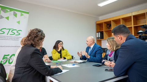 PS reuniu-se hoje com o&nbsp;Sindicato Nacional dos Técnicos Superiores de Saúde das Áreas de Diagnóstico e Terapêutica.