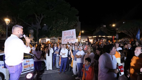 Coligação PSD/CDS realizou comício no Caniço.