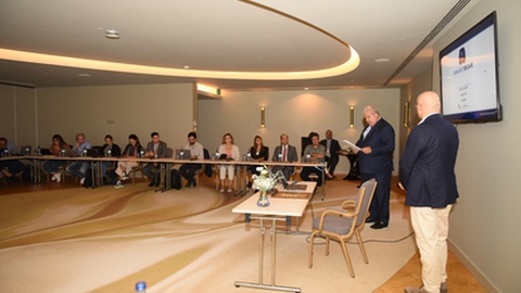 Pedro Ramos reuniu com parceiros do projecto SMART BEAR, no hotel Savoy Palace, no Funchal.