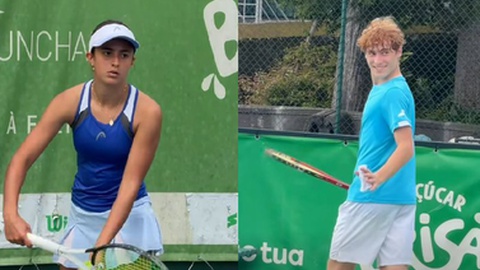 Vera Ojkic e Francisco Silva.