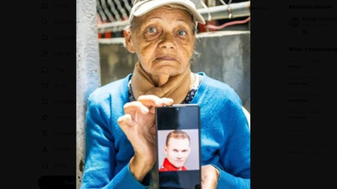 Carmen Navas, mãe do preso político, procurou-o por toda a Venezuela.