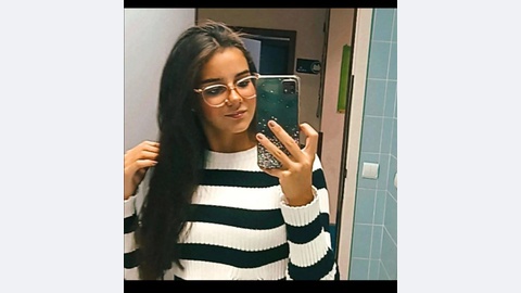 A fotografia foi partilhada com autorização da mãe da menor.