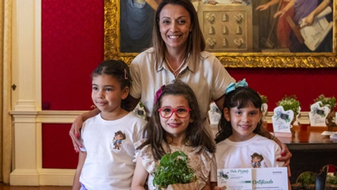 Nádia Coelho entregou os prémios esta quinta-feira.&nbsp;