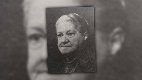 Retrato de Beatriz de Barros Lima já em idade avançada, autor desconhecido