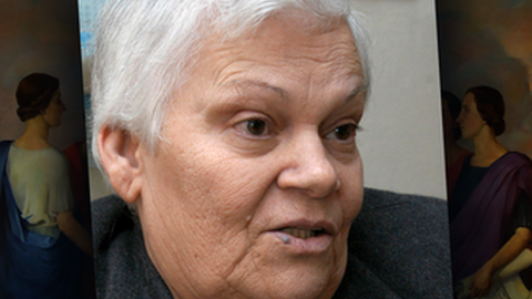 Maria José Correia, década de 2000. Foto do site https://www.biografiasdamadeira.com/ de Paulo Camacho.