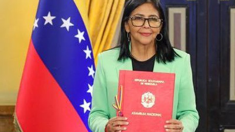 Foto DR/XTwitter/Delcy Rodriguéz