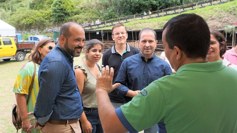 O
PS-Madeira visitou, hoje, a Expo-Pecuária, na freguesia de Ponta Delgada