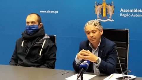 JPP realizou hoje uma iniciativa política na Assembleia Legislativa da Madeira