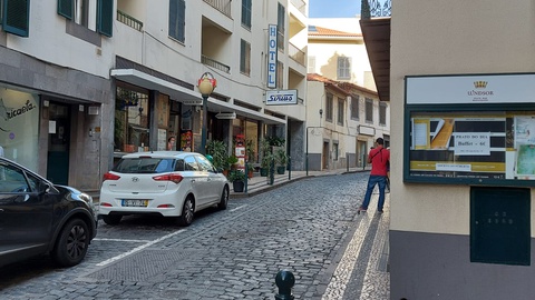 O incidente ocorreu na Rua das Hortas.
