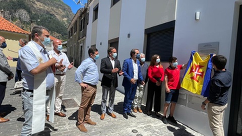 &nbsp;Inauguração do 'Coração da Madeira'