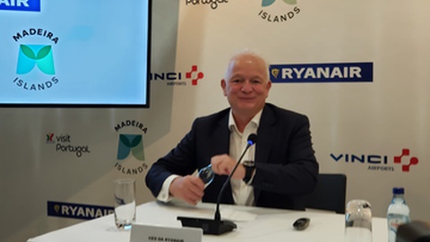 Presidente executivo da Ryanair, Eddie Wilson.