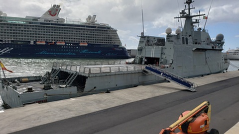A embarcação realiza missões de acção marítima de natureza militar relacionadas com o controlo do mar contra ameaças.