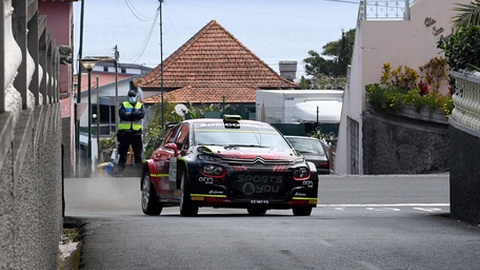 Alexandre Camacho admite que ainda não sente confiança no seu novo Citroen C3.