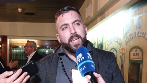 Representantes de associações de solidariedade social na Venezuela, que mantiveram reunião com Miguel Albuquerque.