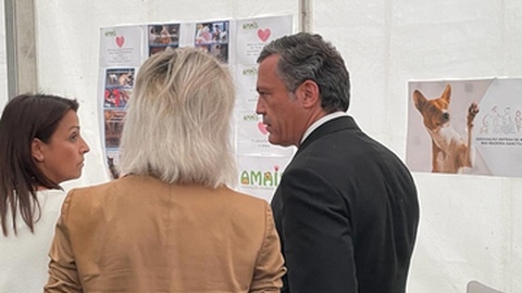 O presidente da Câmara Municipal do Funchal participou hoje na abertura oficial da 2.ª edição da ‘CausAnimal’