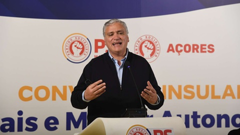 Presidente do PS-Açores, Vasco Cordeiro&nbsp;&nbsp;