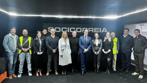 Visita de Miguel Albuquerque à Acin e Socicorreia em Lisboa