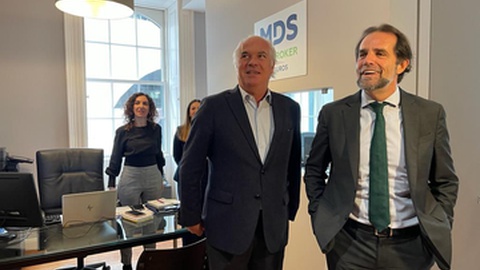 O presidente do Governo Regional visitou, esta sexta-feira, a empresa MDS Win Broker Seguros, no Funchal.