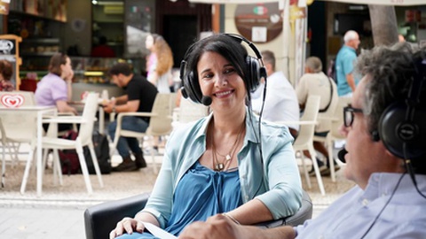 Vereadora da Câmara Municipal do Funchal, Helena Leal, é a quarta convidada da emissão especial da TSF Madeira para os Altares de São João, Foto Miguel Espada / ASPRESS