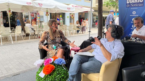 Directora do Departamento de Economia, Turismo e Mercados, Isabel Brazão,&nbsp;convidada da emissão especial da TSF Madeira para os Altares de São João, Foto Miguel Espada / ASPRESS
