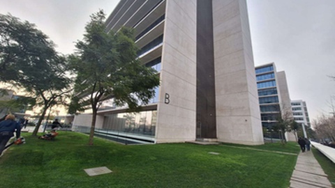 Edifício B do Campus de Justiça, onde os três arguidos detidos são presentes ao juiz de instrução criminal&nbsp;