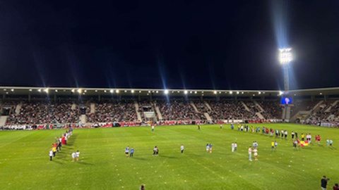 Desfile de escolas na cerimónia de abertura do Desporto Escolar de 2024&nbsp;