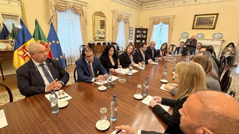 Comissão de Agricultura e Pescas da República na Quinta Vigia.