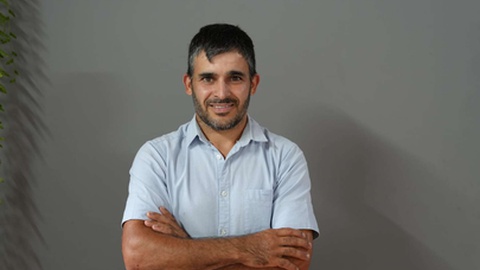 Leandro Santos, maior produtor de hortícolas do concelho de São Vicente