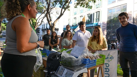 Guida Gouveia recebeu a visita do PAN.