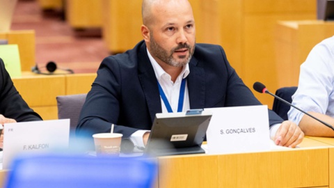 O madeirense foi eleito, em 2024, deputado ao Parlamento Europeu, pelo PS