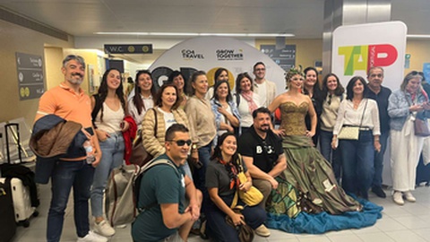 Equipa da Intertours presente na ilha Terceira.