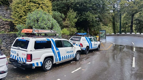 A PSP retomou, esta quinta-feira, as buscas pelo cidadão estrangeiro que estava desaparecido desde ontem, no Ribeiro Frio.