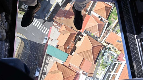 Cabines com chão de vidro são inovação no País&nbsp;