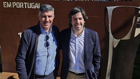 Rui Coelho acompanhado de Ricardo Miranda.&nbsp;