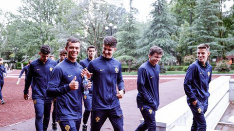 Madeirense&nbsp;Henrique Araújo é um dos convocados da selecção de sub21.&nbsp; &nbsp;Foto DR/FPF