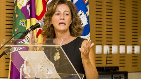  Cristina Pedra, candidata a vice-presidente da coligação 'Funchal Sempre à Frente'