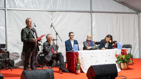 O padre José Luís Rodrigues, aqui na apresentação de um livro, em Machico, será o orador convidado desse encontro.