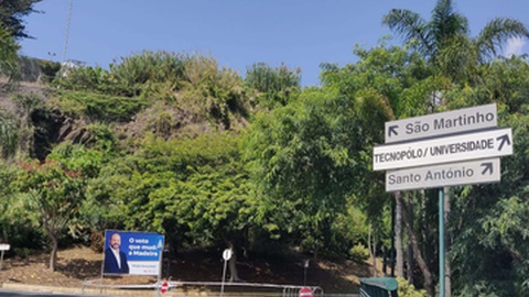 Imagem desta manhã.