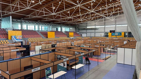 O certame decorre no Pavilhão Multiusos do Porto Santo.