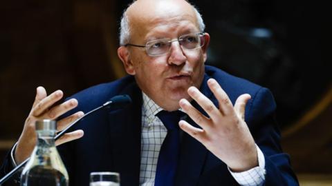 O ministro de Estado e dos Negócios Estrangeiros, Augusto Santos Silva.