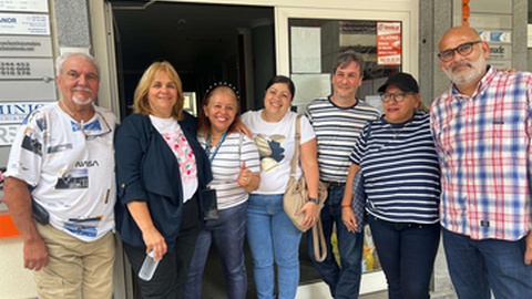 Com a equipa que faz parte da oposição venezuelana desde 2010.