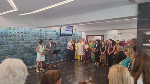 Aniversário do Hospital Dr. Nélio Mendonça contou com momento musical.